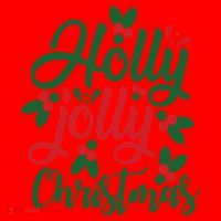 Holly Jolly Babe Festive Christmas Cheer Santa Hat thumb 1