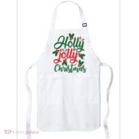 Holly Jolly Babe Festive Christmas Cheer Apron thumb 0