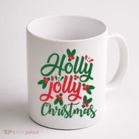Holly Jolly Babe Festive Christmas Cheer Coffee Mug thumb 1