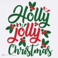Holly Jolly Babe Festive Christmas Cheer Women's Hoodie thumb 2