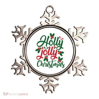 Holly Jolly Babe Festive Christmas Cheer Ornament
