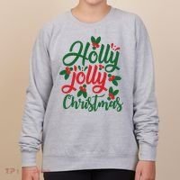 Holly Jolly Christmas Festive Gift Women's Sweatshirt thumb 0