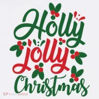 Holly Jolly Christmas Festive Gift Women's Tank Top thumb 5
