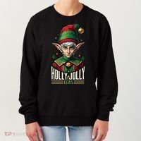 Holly Jolly Elves Women's Sweatshirt thumb 0