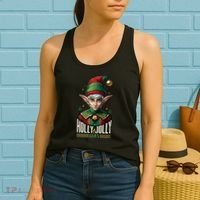 Holly Jolly Elves Women's Tank Top thumb 2