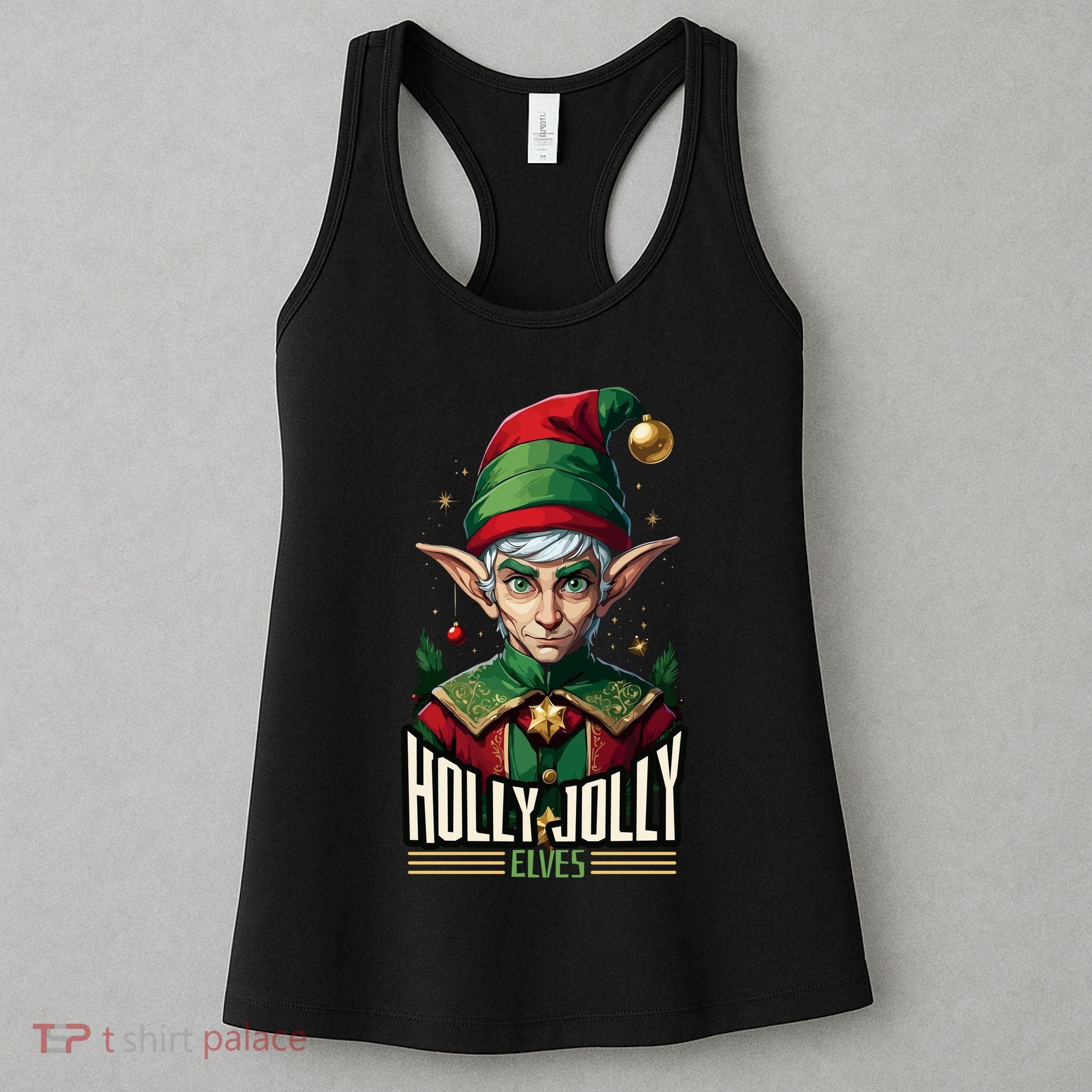 Holly Jolly Elves Women's Tank Top