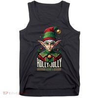 Holly Jolly Elves Tank Top thumb 0