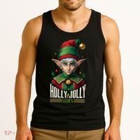 Holly Jolly Elves Tank Top thumb 3