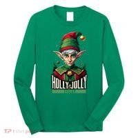 Holly Jolly Elves Long Sleeve Shirt thumb 0