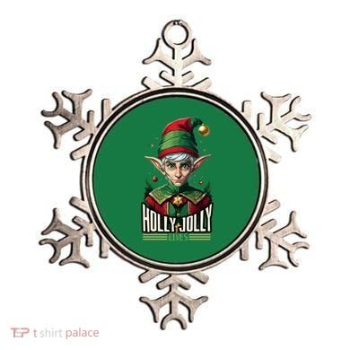Holly Jolly Elves Ornament