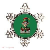 Holly Jolly Elves Ornament thumb 0