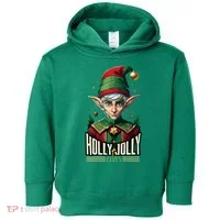 Holly Jolly Elves Toddler Hoodie thumb 0