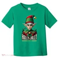 Holly Jolly Elves Toddler T-Shirt thumb 0