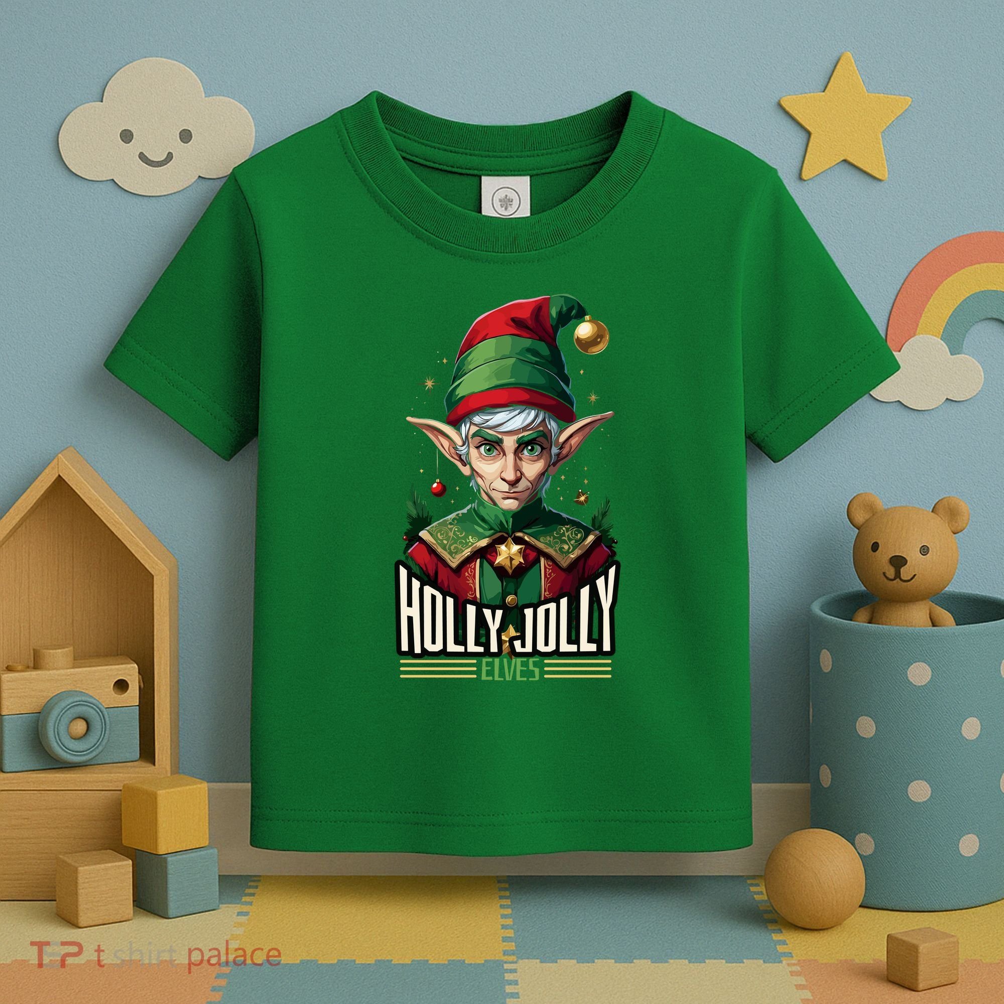 Holly Jolly Elves Toddler T-Shirt