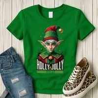 Holly Jolly Elves Women's T-Shirt thumb 3