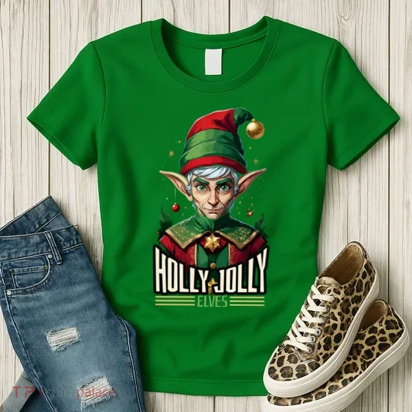Holly Jolly Elves Women's T-Shirt