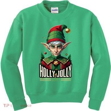 Holly Jolly Elves Kids Sweatshirt