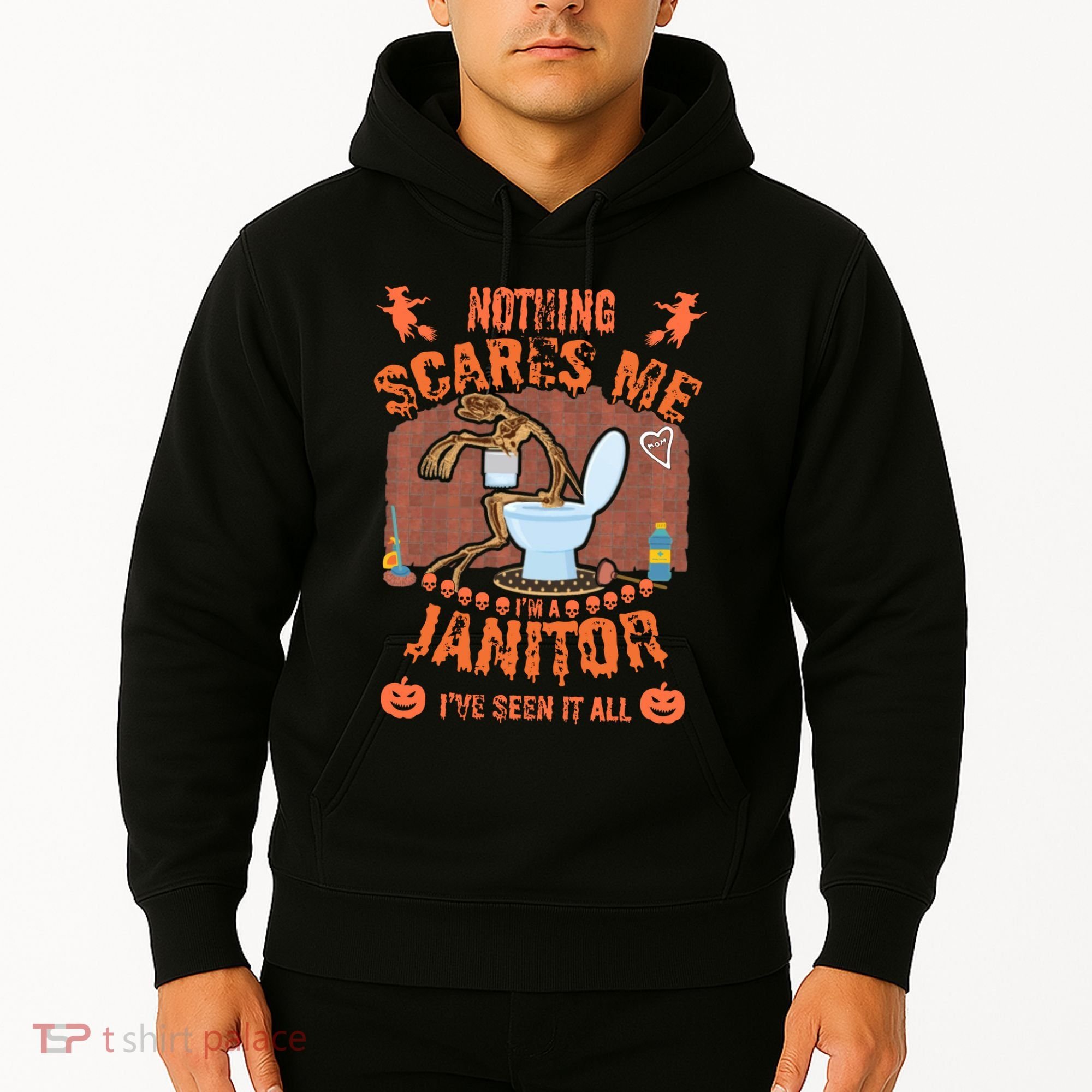 HALLOWEEN JANITORSJANITOR FUNNY HALLOWEEN SAYINGS Hoodie