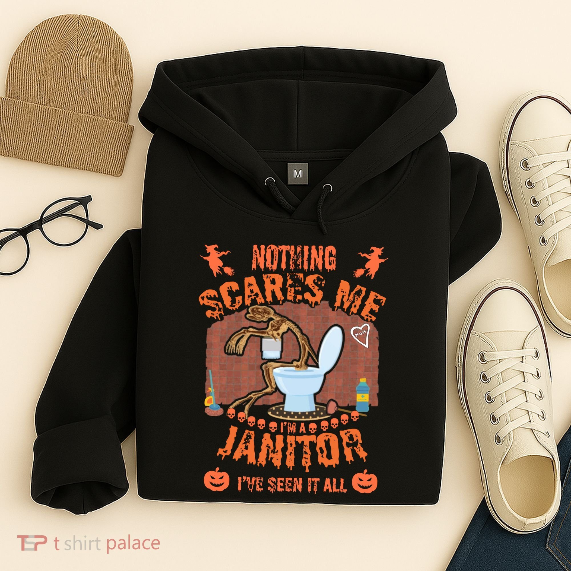 HALLOWEEN JANITORSJANITOR FUNNY HALLOWEEN SAYINGS Hoodie