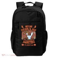 HALLOWEEN JANITORSJANITOR FUNNY HALLOWEEN SAYINGS Backpack thumb 0