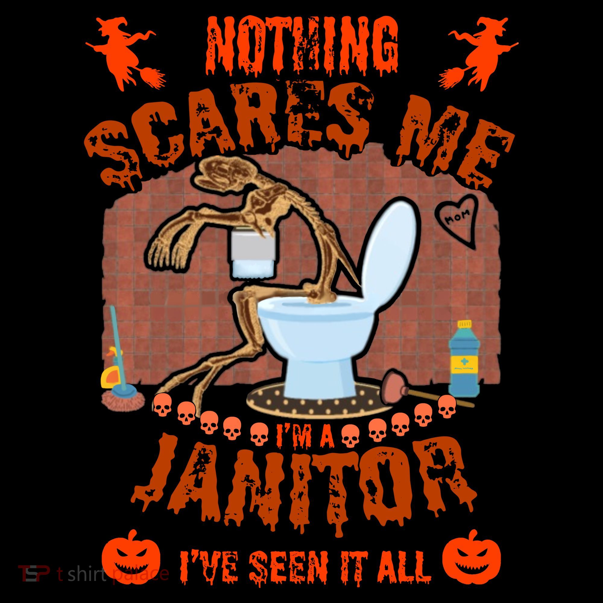 HALLOWEEN JANITORSJANITOR FUNNY HALLOWEEN SAYINGS Coffee Mug