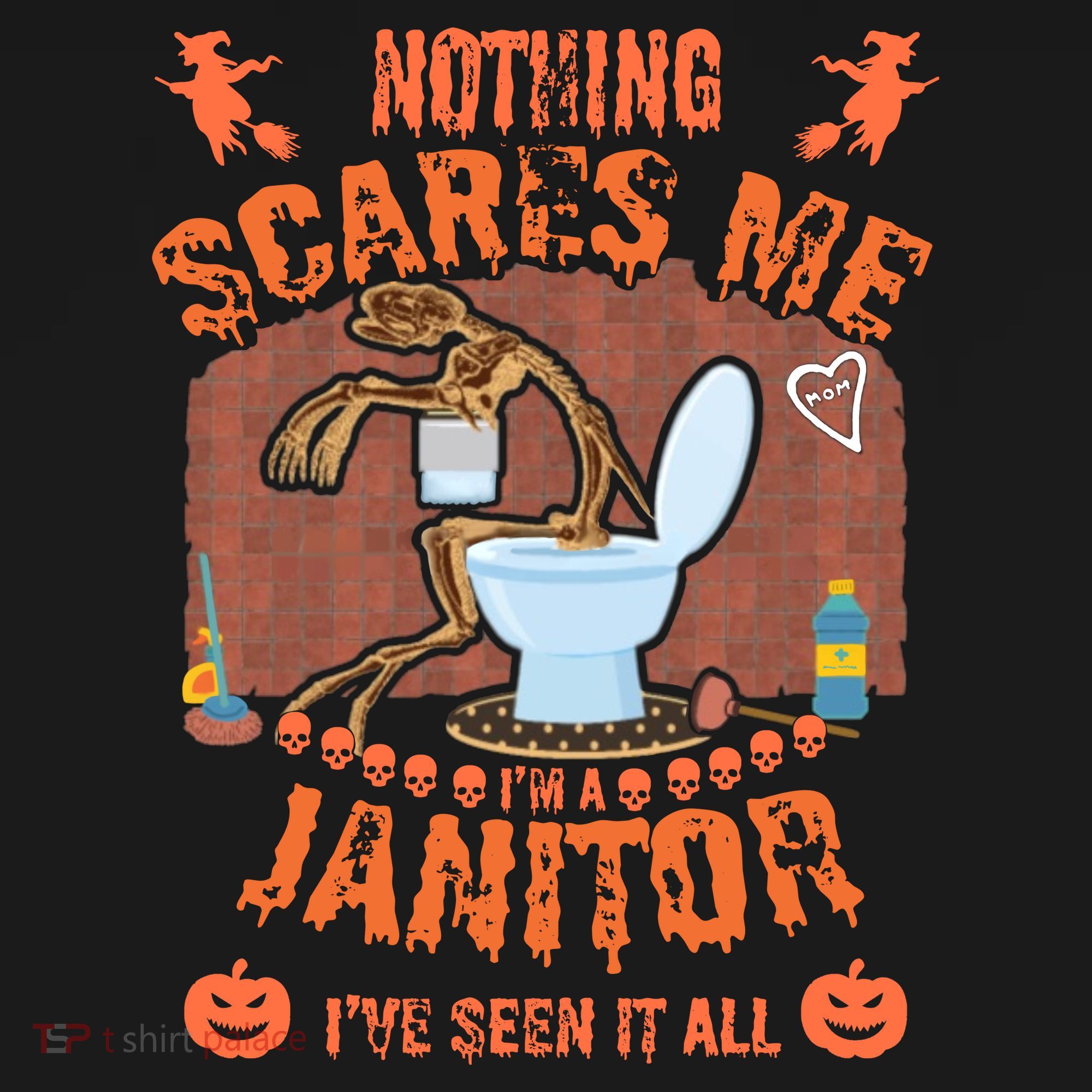 HALLOWEEN JANITORSJANITOR FUNNY HALLOWEEN SAYINGS Women's Hoodie