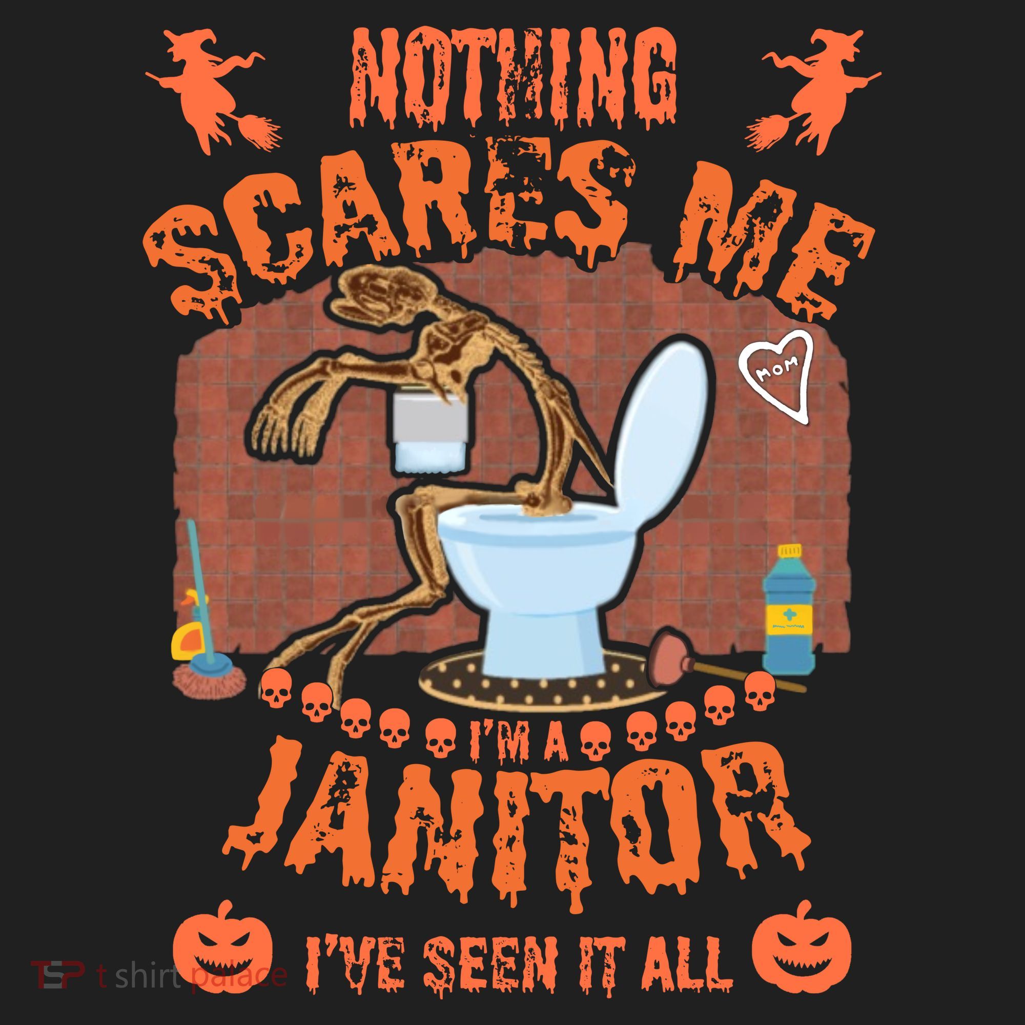 HALLOWEEN JANITORSJANITOR FUNNY HALLOWEEN SAYINGS Tumbler