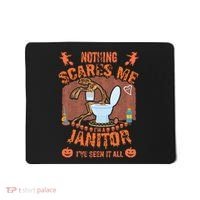 HALLOWEEN JANITORSJANITOR FUNNY HALLOWEEN SAYINGS Mousepad thumb 0