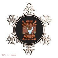 HALLOWEEN JANITORSJANITOR FUNNY HALLOWEEN SAYINGS Ornament thumb 0