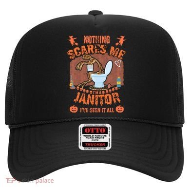 HALLOWEEN JANITORSJANITOR FUNNY HALLOWEEN SAYINGS Hat