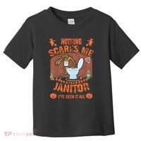 HALLOWEEN JANITORSJANITOR FUNNY HALLOWEEN SAYINGS Toddler T-Shirt thumb 0