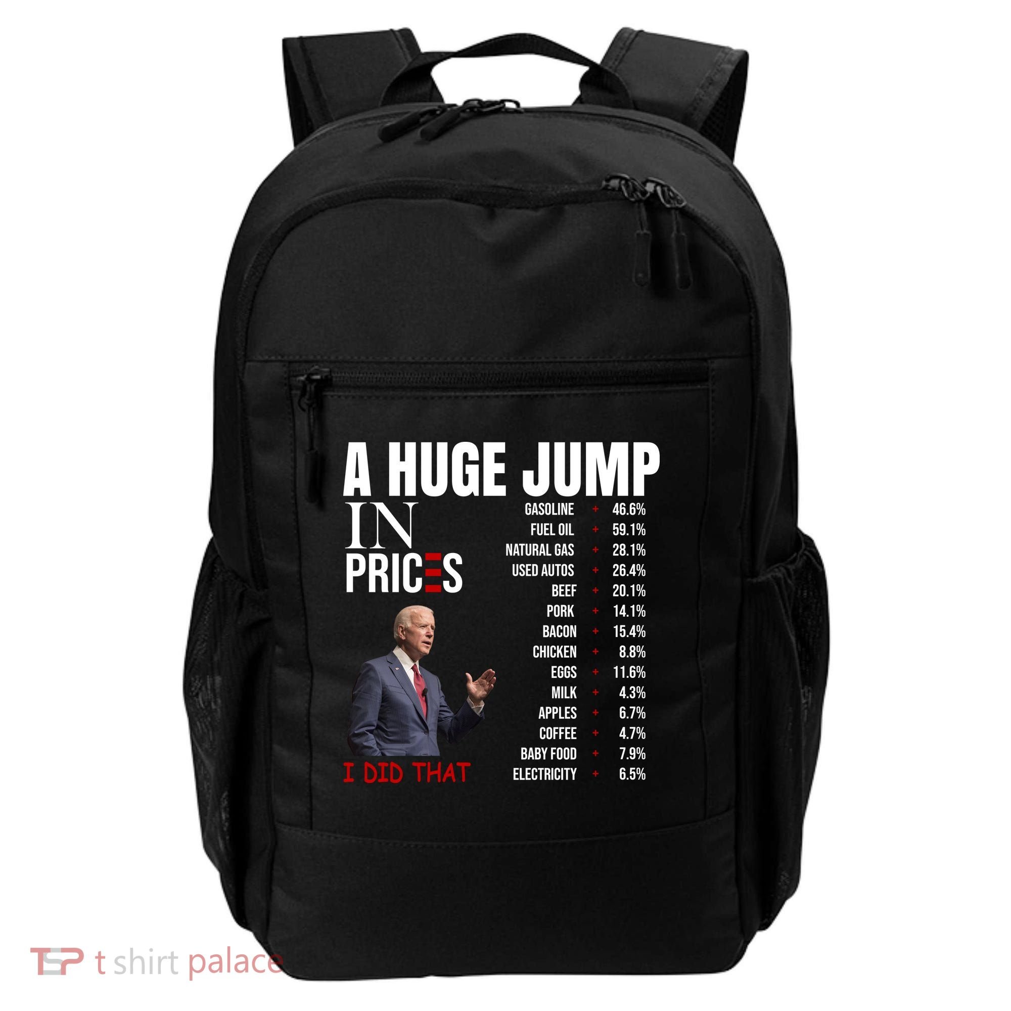 Huge Jump In Prices Joe Biden I Did That Backpack