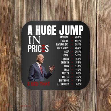 Huge Jump In Prices Joe Biden I Did That Coaster