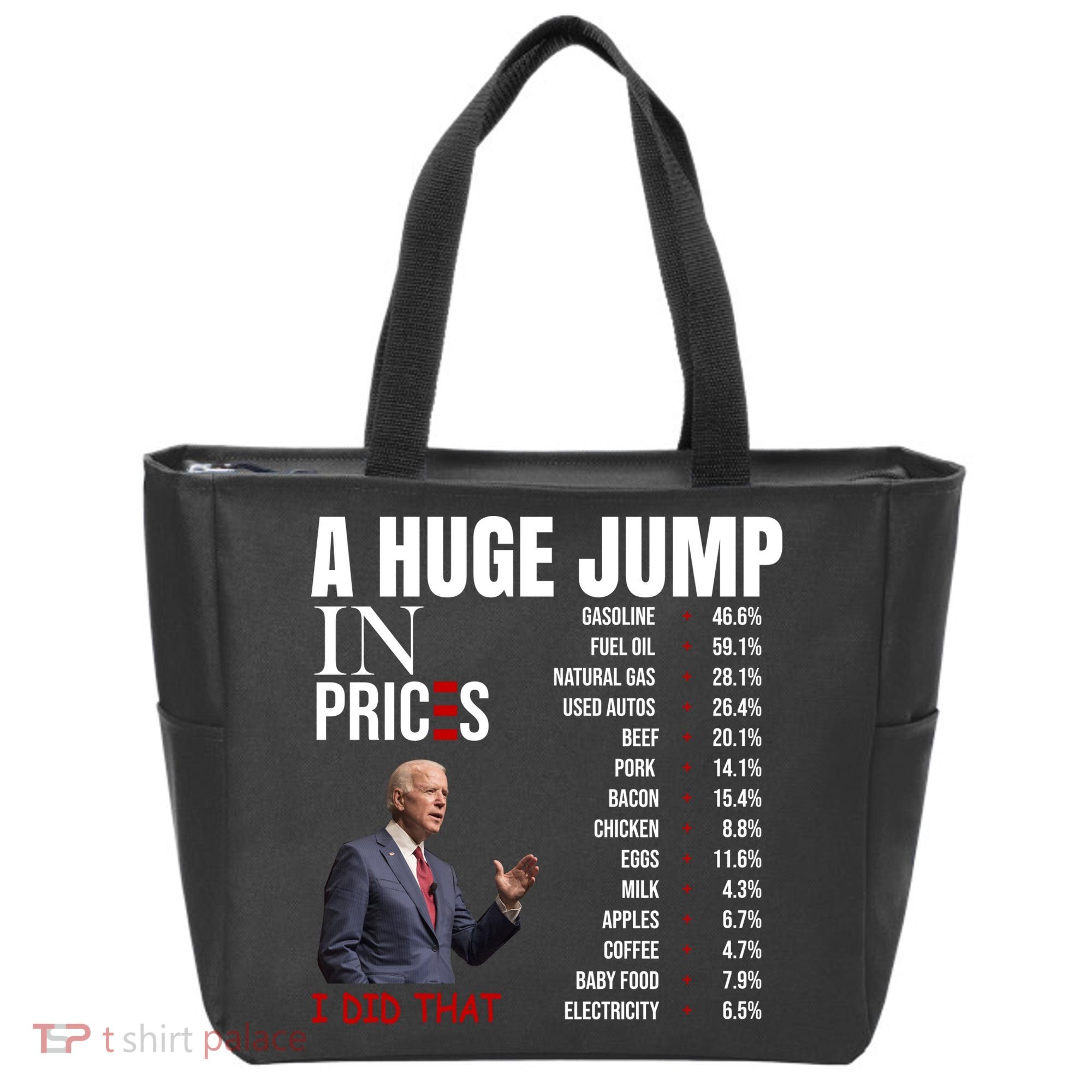 Huge Jump In Prices Joe Biden I Did That Tote Bag