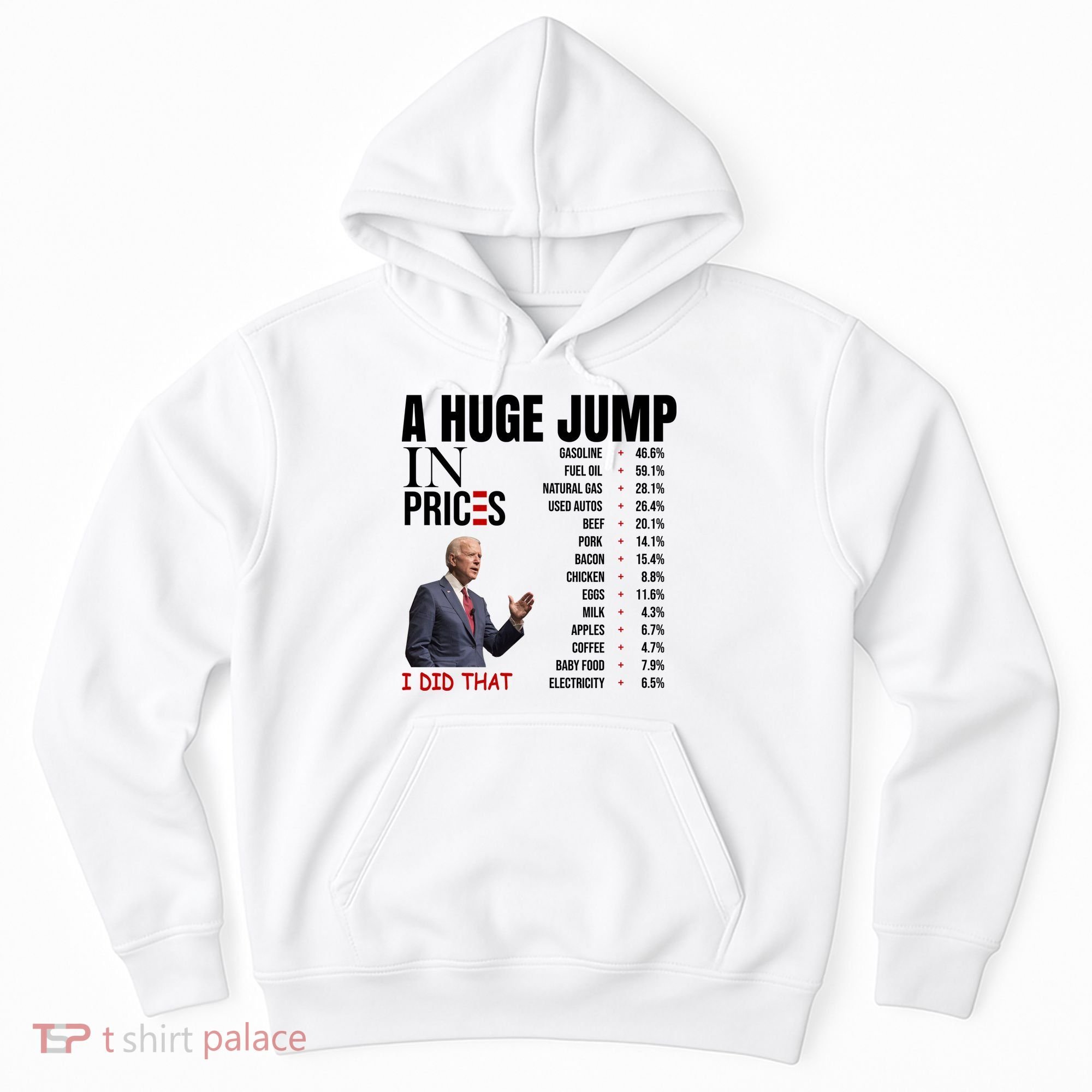 Huge Jump In Prices Joe Biden I Did That Hoodie