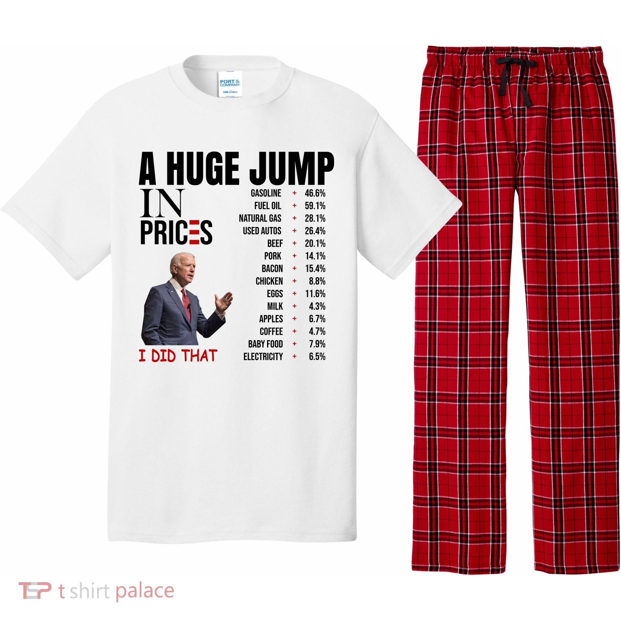 Huge Jump In Prices Joe Biden I Did That Pajama Set