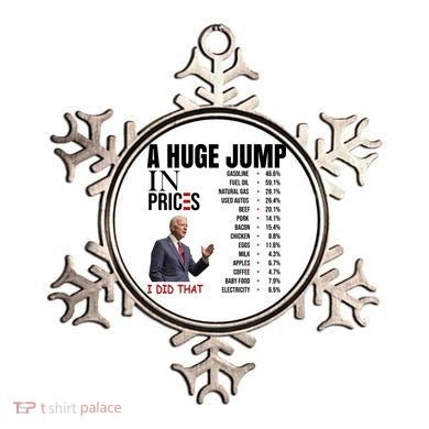 Huge Jump In Prices Joe Biden I Did That Ornament