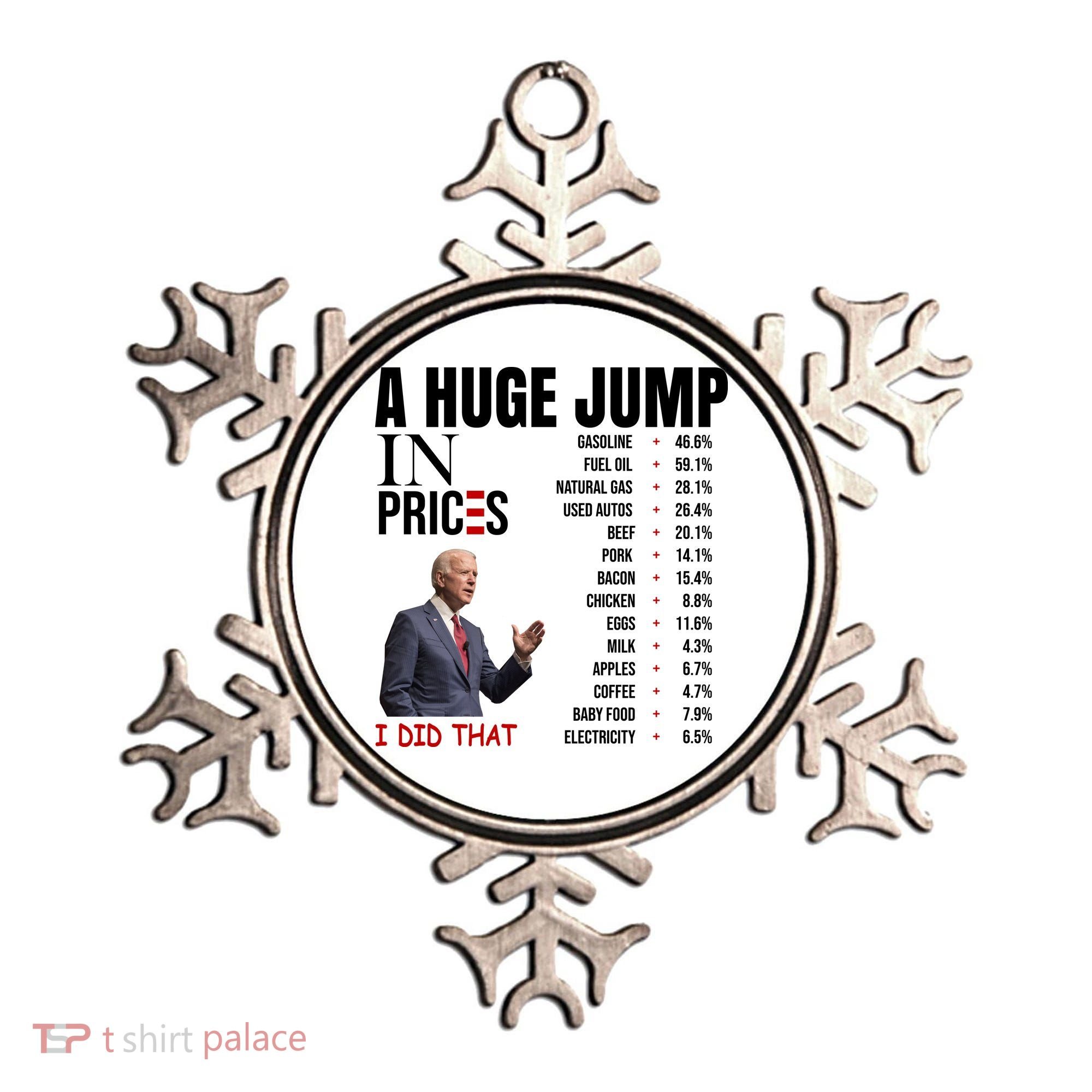 Huge Jump In Prices Joe Biden I Did That Ornament