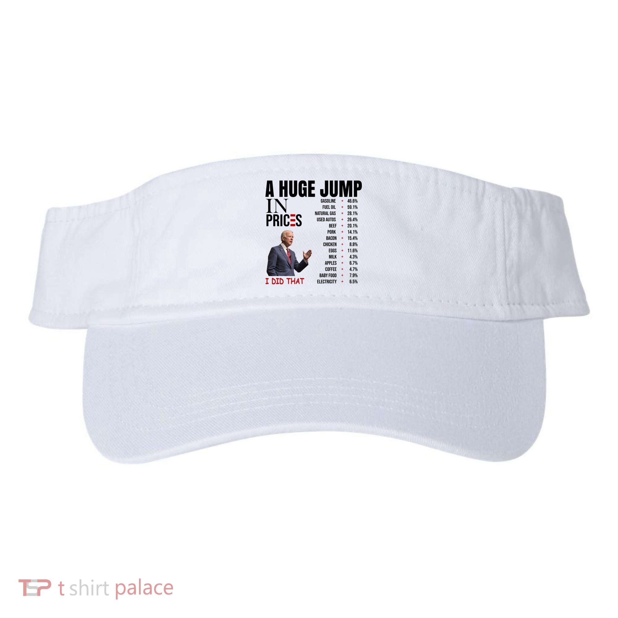 Huge Jump In Prices Joe Biden I Did That Visor