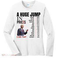 Huge Jump In Prices Joe Biden I Did That Women's Long Sleeve Shirt thumb 0