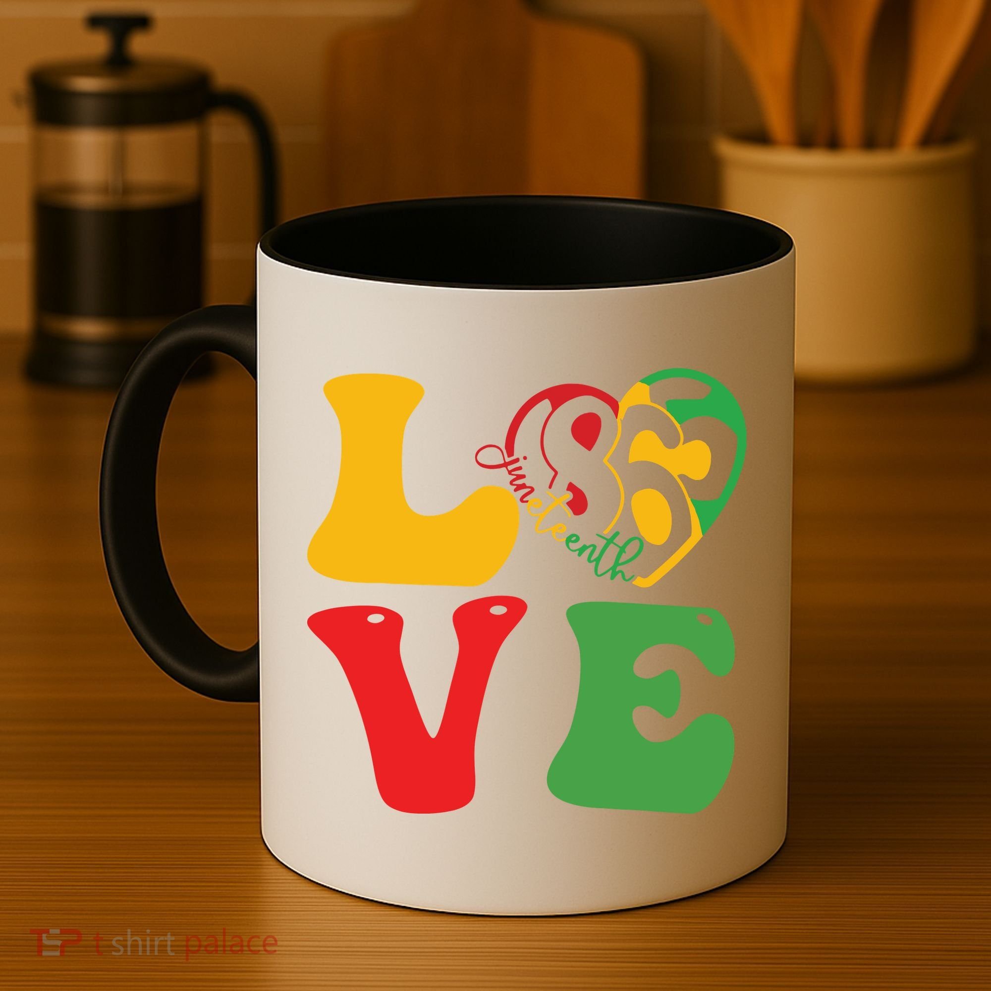 Happy Juneteenth Is My Independence Day Free Black Women Coffee Mug
