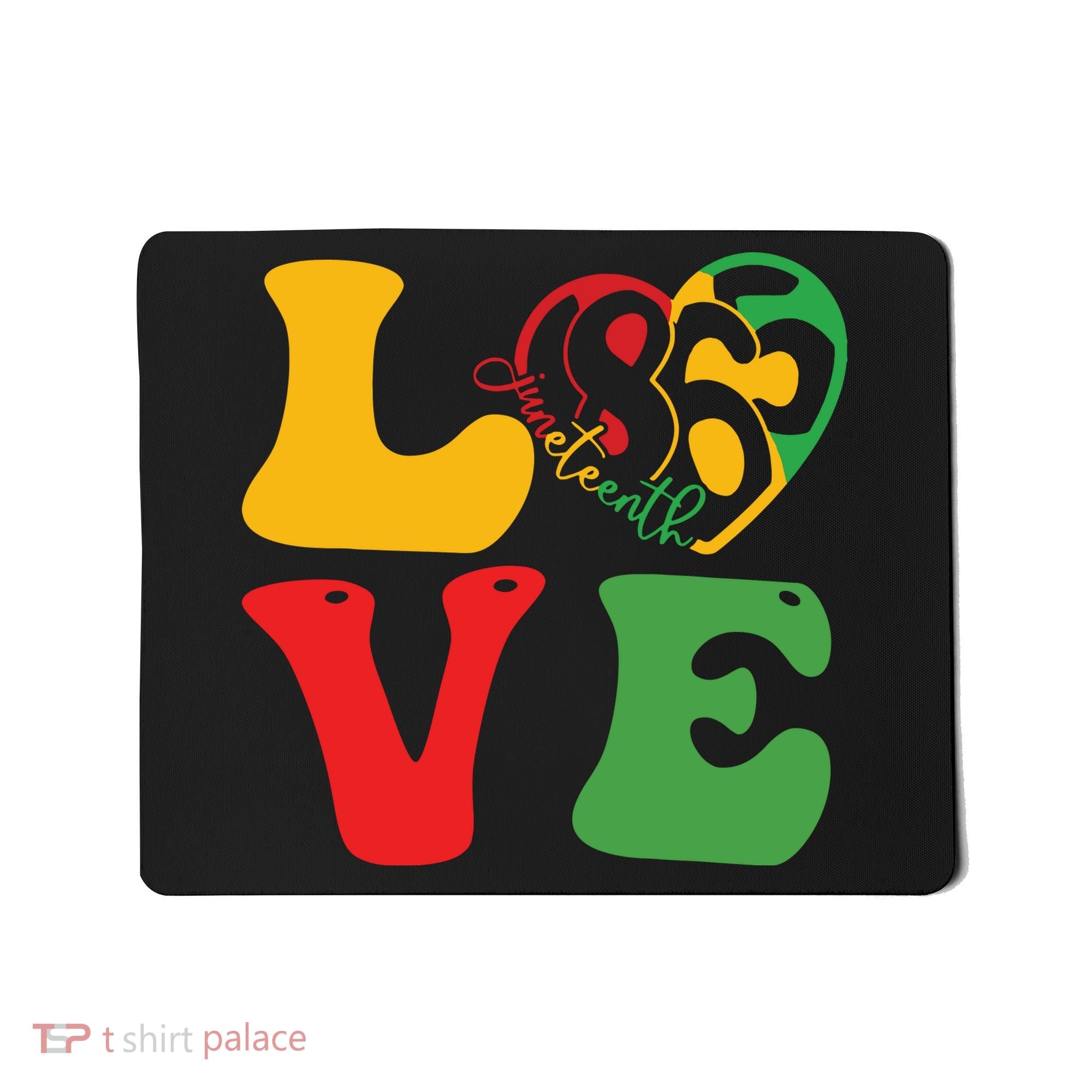 Happy Juneteenth Is My Independence Day Free Black Women Mousepad