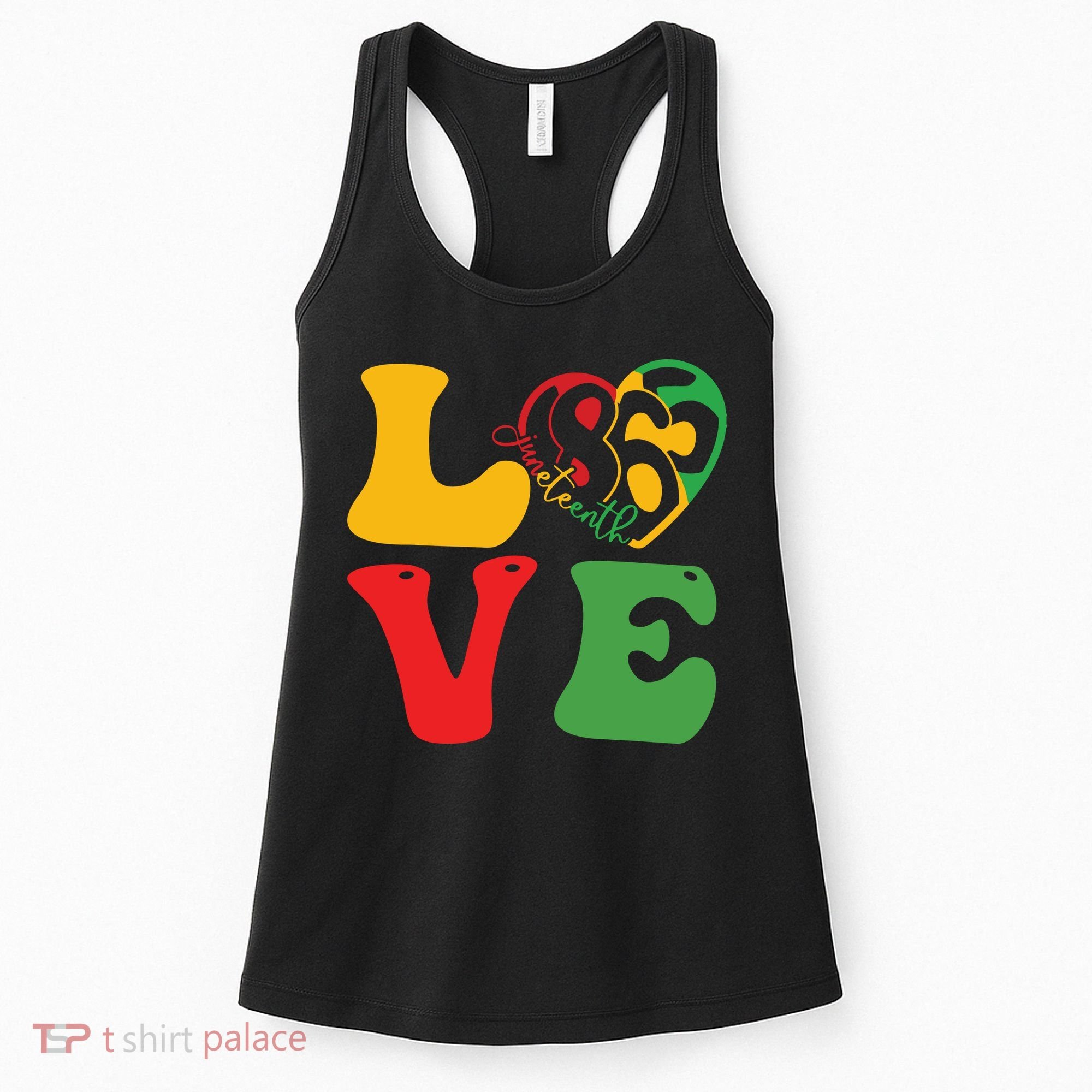 Happy Juneteenth Is My Independence Day Free Black Women Women's Tank Top