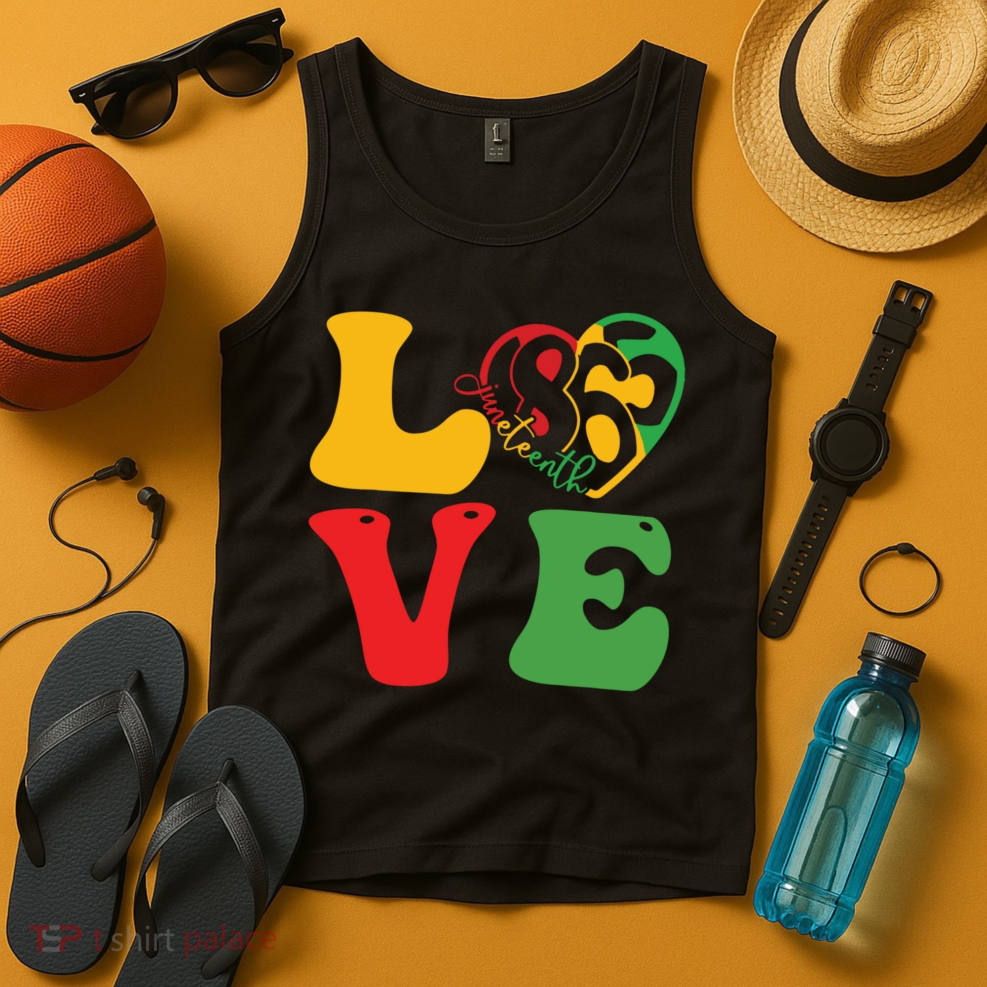 Happy Juneteenth Is My Independence Day Free Black Women Tank Top