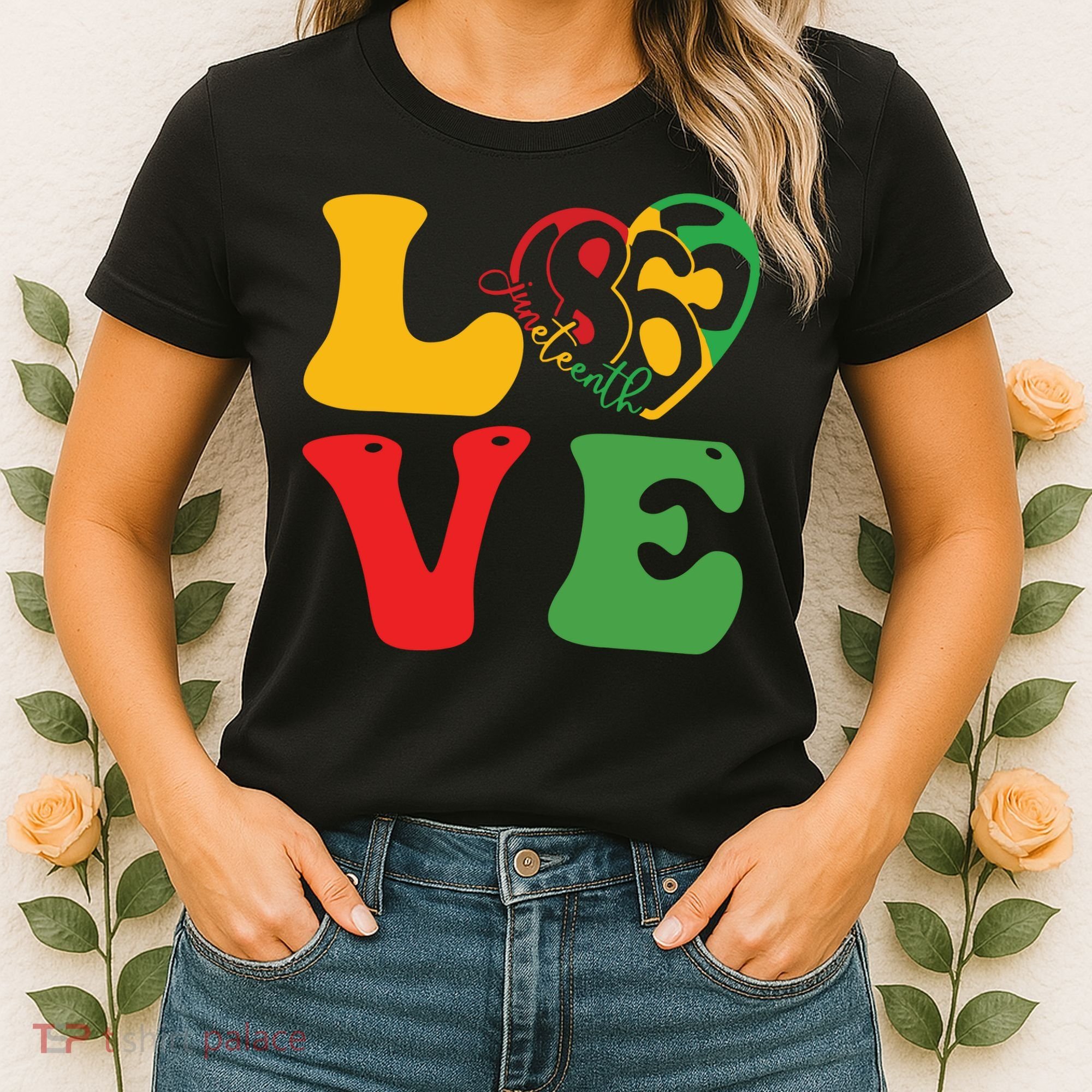 Happy Juneteenth Is My Independence Day Free Black Women Women's T-Shirt