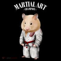 Hamster Judo Karate Master In White Judogi Gift Coffee Mug thumb 5