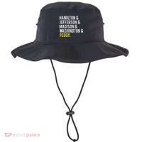Hamilton Jefferson Madison Washington And Peggy Bucket Hat thumb 0