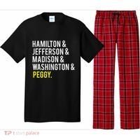 Hamilton Jefferson Madison Washington And Peggy Pajama Set thumb 0