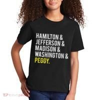 Hamilton Jefferson Madison Washington And Peggy Kids T-Shirt thumb 2