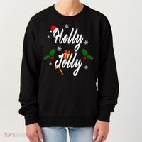 Holly Jolly | Merry Christmas Women's Sweatshirt thumb 0